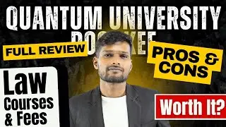 Quantum University Roorkee Law Review 2025: Fees, Placements, Scholarships ✅ Honest Pros & Cons!