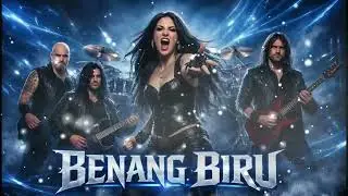 Benang Biru - meggy Z | Epic Rock Orchestra Cover &ndash; Female Vocal | DK AI Music Project
