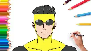 How to draw Sinister Mark ( Invincible ) | easy tutorail