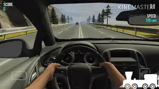 Game mengemudi race in car