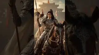 Warrior Girl #shorts #ai #animals #music #shortsfeed #shortvideo #algorithm #phonk #fyp #warriors