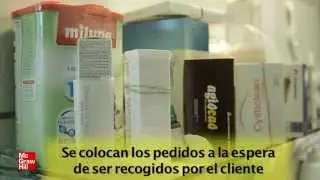 disposicion zonas oficina de farmacia