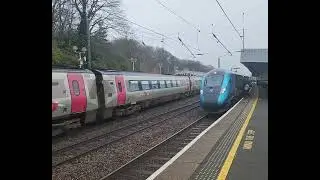 Transpennineexpress NOVA 1 class 802 Departs Durham Station