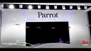 Huawei MBBF 2015 : Dancing Drones with Parrot & Huawei