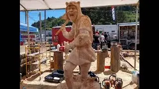 Wymore 2019 Reedsport chainsaw carving festival