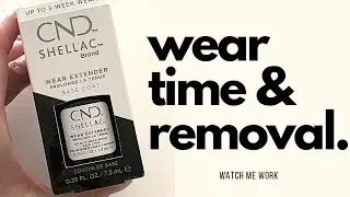 CND Shellac Wear Extender Base Coat [Wear Time and Removal]