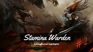 ESO Stamina Warden: Battlegrounds highlights #2