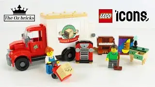 LEGO Icons 40586 Moving Truck - Speed Build Review