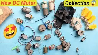 My DC Motor Collection 😨|Old DC motor collection 2025