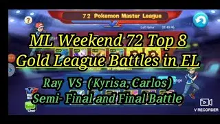 ML Weekend 72 amazing Top 8 Battles|| Gold League Battles _ Ray V/S (Kyrisa, Carlos)