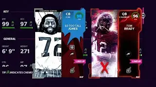 EA GAVE OUT A FREE ED TOO TALL CB AND TOM BRADY QB WITH ALL TEAM CHEMS
