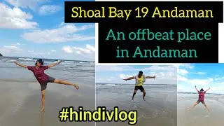 #hindivlog One offbeat place in Andaman • full information about Shoal Bay beach #couplevlog 