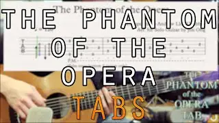 How To Play: The Phantom Of The Opera - Original Acoustic Guitar Arrangement - Fingerstyle