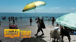 Storms lead to break in oppressive Eastern heat