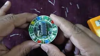 Colorful Voice Control Rotating LED Light DIY Kit