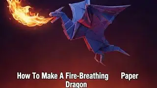 How to Fold an Advanced Origami Dragon | Full Step-by-Step Process 🔥🐉