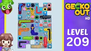 Gecko Out Level 209 Solution Walkthrough