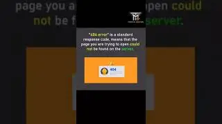 What is an Error 404 ? Reason ✓