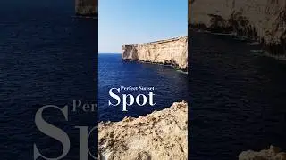 This is Malta's Hidden Gem #malta #travel #sunset