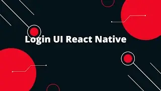 React Native Login Screen | Login UI React Native | React Native Tutorial