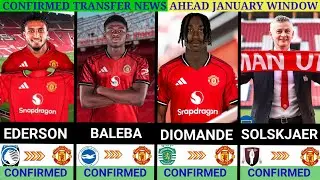 🚨 MANCHESTER UNITED JANUARY TRANSFER TARGETS 2026 | Baleba &bull; Ederson &bull; Diomande &bull; Solskjaer ✅