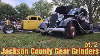 Jackson County Gear Grinders, Огайо, часть 2 #автошоу #классическиеавтомобили #iɔdcars #старыегру...