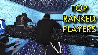 Krispy VS. TOP RANKED PLAYERS | Cod4 Deathrun Racing on Zsever