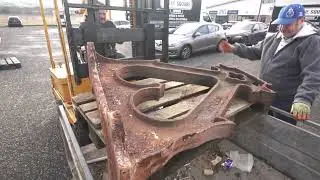 Set of Cast Iron Bell Stands