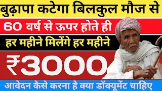 Senior Citizen Pension Scheme | You will get ₹3000 per month as soon as you turn 60 years old | S...