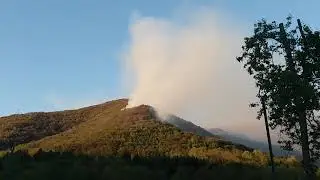 Incendio boschi Dumenza loc. Pezzacce