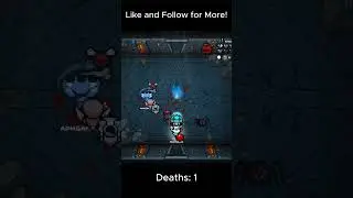 Playing with that one friend in #isaac that always gets hit #gaming #funnymoments
