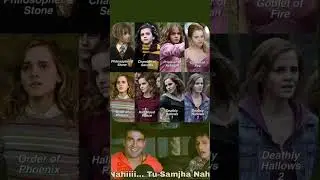 Hermione Granger Glow-Up Through Harry Potter Movies😂| Every Potterhead Relates #shorts #harrypotter