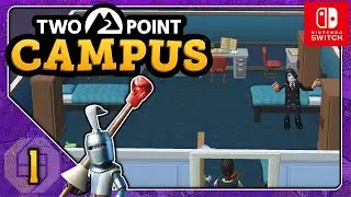 Two Point Campus Let's Play ★ 1 ★ Der erste Studiengang ★ Switch ★ Deutsch