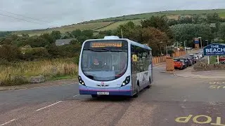 *Full Journey* First Wessex Wright Streetlite On The Route 13 (SK63 KLF)