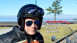 Aviator Retro Pilot T2 goggles
