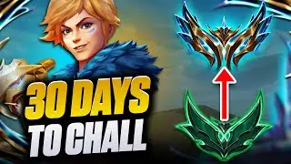Emerald to Challenger in 30 Days with Ezreal (Challenger Ezreal Full Gameplay)