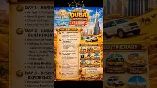 Cheapest Dubai Trip EVER?! #travel #ytshorts #videos #shorts #short
