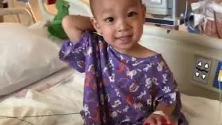 Meet Cru: 4-year old tricycle rider, toy truck lover, and brave cancer fighter