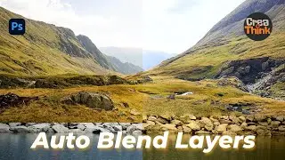 How to use Auto Blend Layers in Photoshop (Auto Blend Layersအသုံးပြုနည်း)