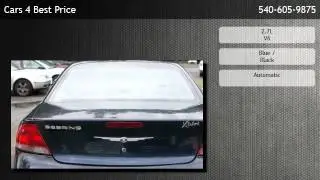 2004 Chrysler Sebring LX Sedan *LOW MILES! -EZ FINANCE  - Quantico