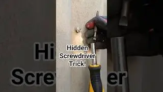 Secret Screwdriver Trick You Never Knew! 🔧 Use It Like a Wrench