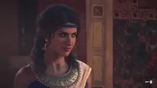 Assassin's Creed Odyssey - Perikles's Symposium: Kassandra Meets Aspasia  Dialogue Cutscene (2018)