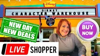 LIVE: DISNEY CHARACTER WAREHOUSE Shopping and Live Buying New DEALS