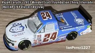 Rajah Caruth&rsquo;s 2023 Wendell Scott Foundation Chevy Silverado (NASCAR 1/64 Diecast Review)