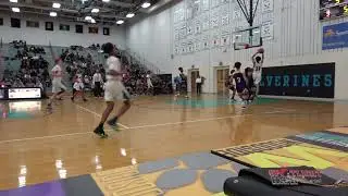 Menchville Monarchs holds off Woodside Wolverines in final minutes  1 08 2019