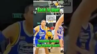 Parang Blue Eagle Tenorio! 😱💨💦 #shorts #shortsfeed #basketballshorts #viral