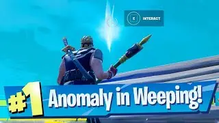 Investigate an Anomaly Detected at Weeping Woods - Fortnite Agent Jonesy Jump 88 Style Challenge