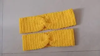 Easy Hairband Design/ Woolen Headband / Crochet