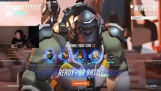 SUPER PRO WINSTON GAMEPLAY! [ OVERWATCH 2 SEASON 5 TOP 500 ]