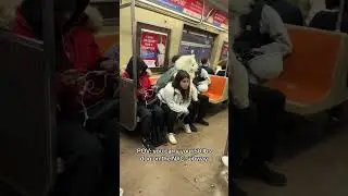 Carrying my 50 pound dog on the subway!! #dog #dogs #puppy #puppies
